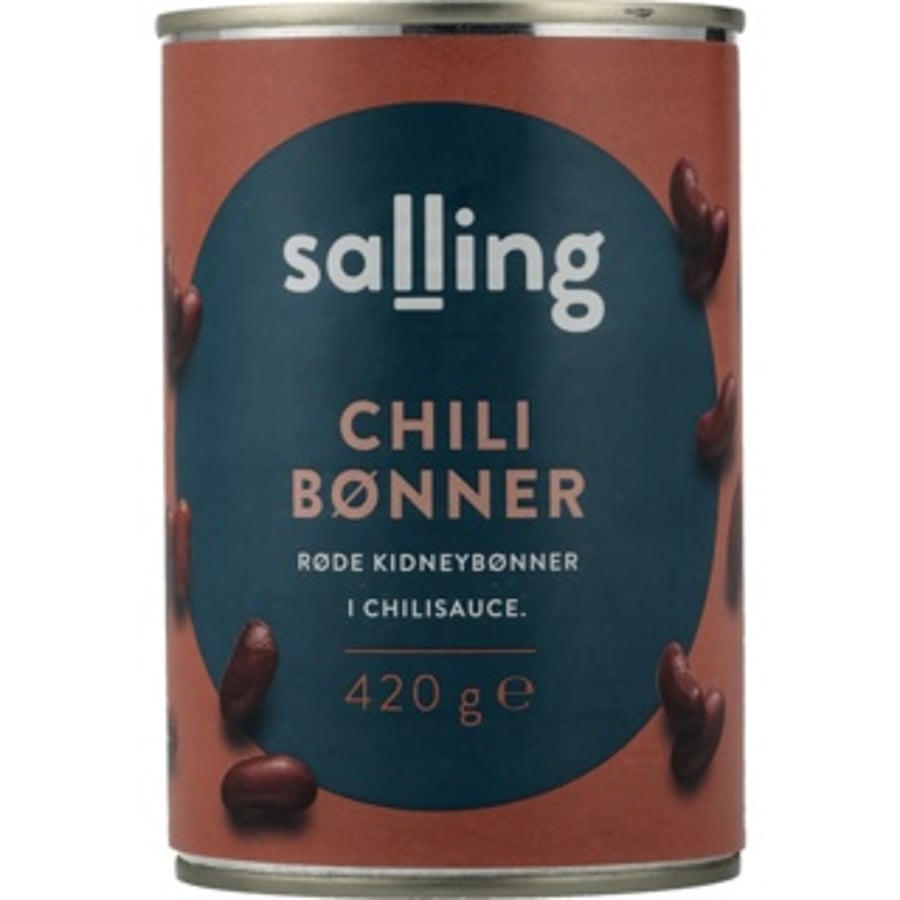 Salling chili baunir 420 g