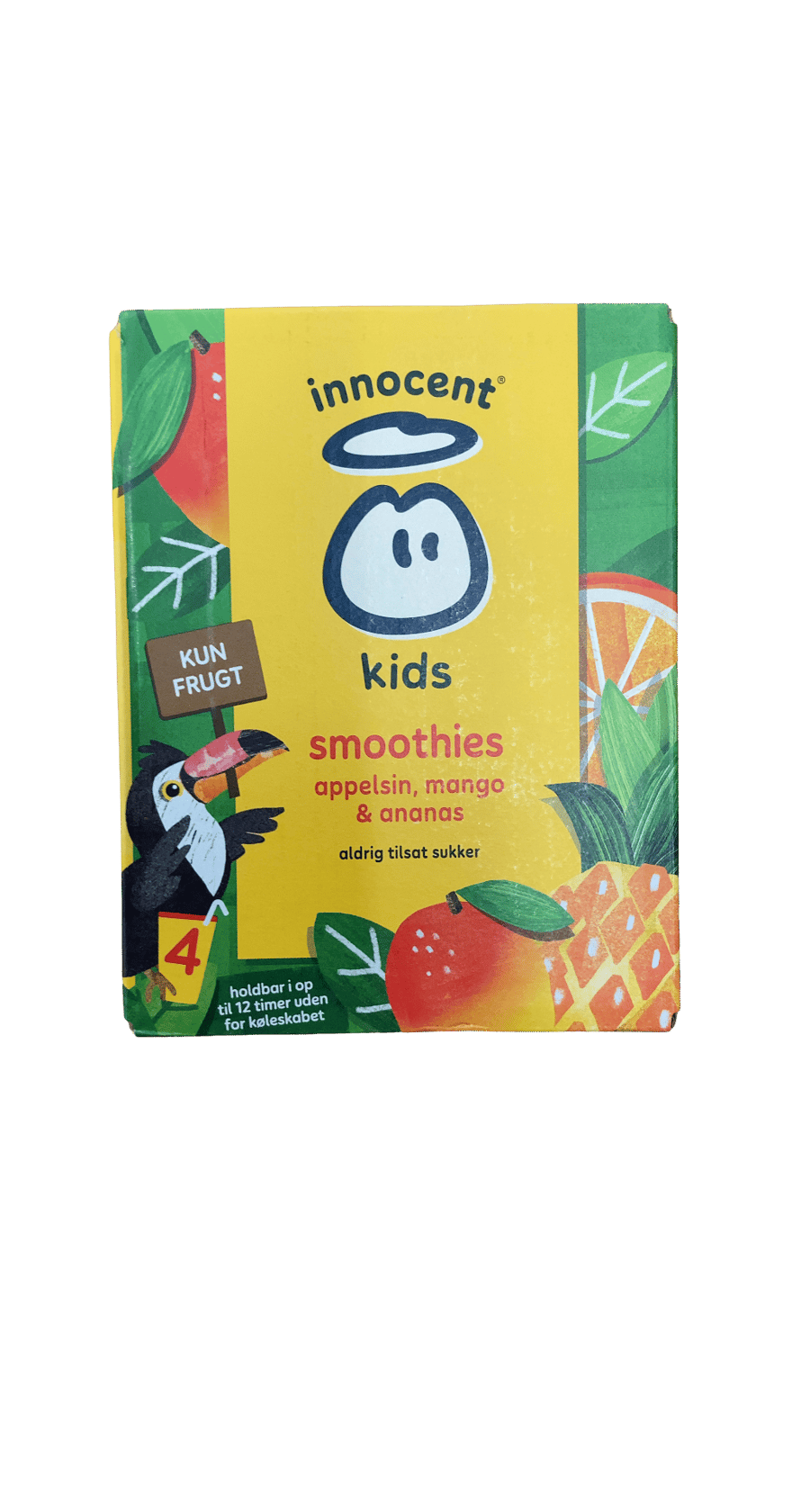 Innocent Kids Smoothies Appelsína, mangó og ananas 4 x 150 ml