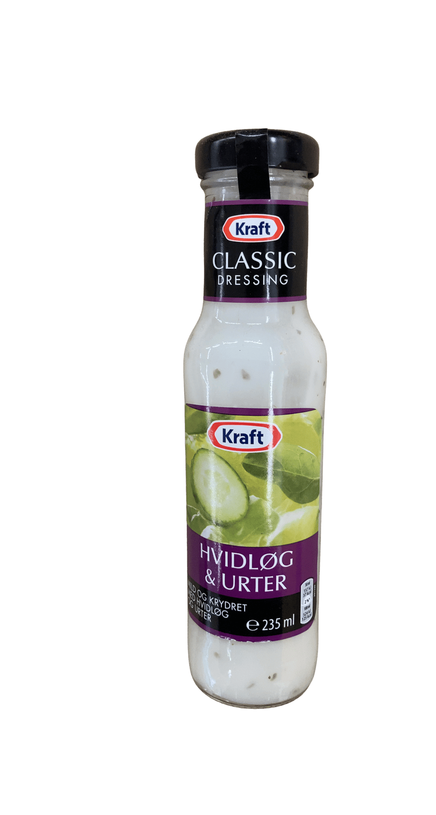 Kraft Classic hvítlauks- og kryddjurtadressing 235 ml