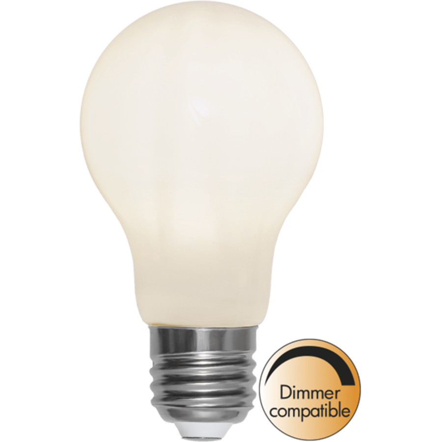 LED LAMP E27 A60 OPAQUE FILAMENT RA90