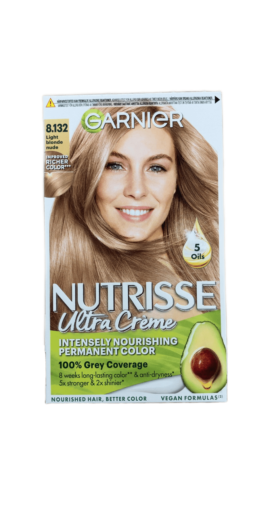 Garnier Nutrisse Ultra Creme 8.132 ljósblondur Nude