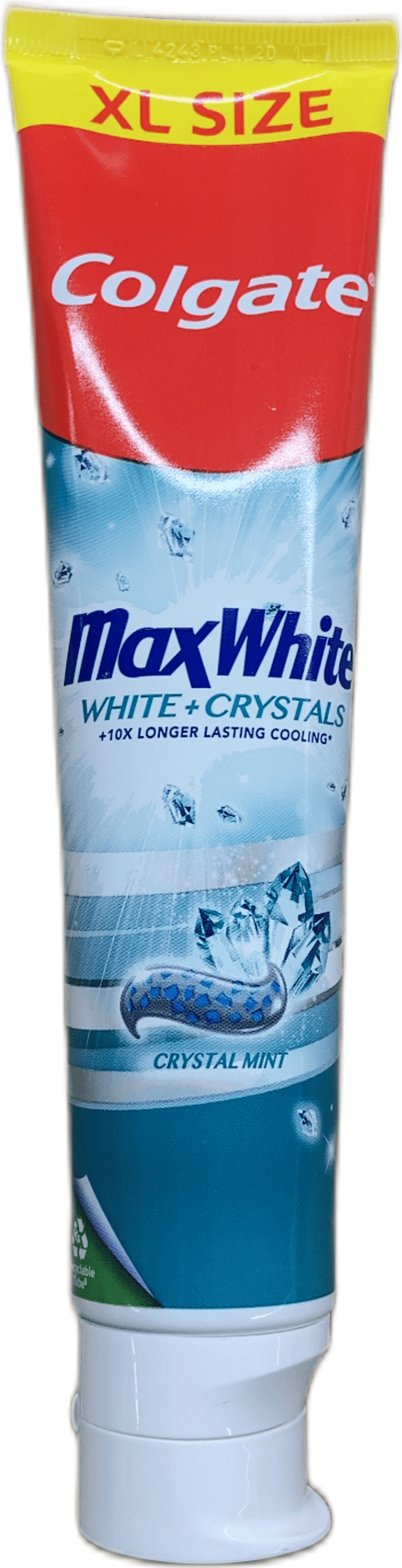 Colgate Max White White Crystals Kristalmynta 125 ml
