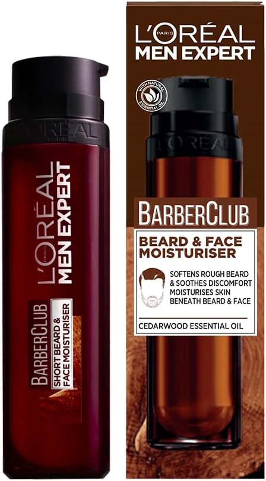 L'OREAL Men Expert Barber Club raka- og skeggbrodda krem