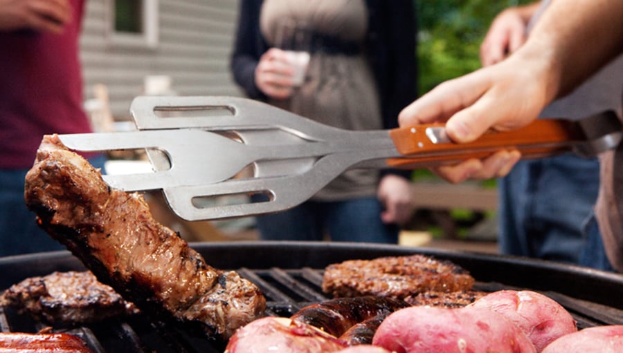 Stake grilltöng