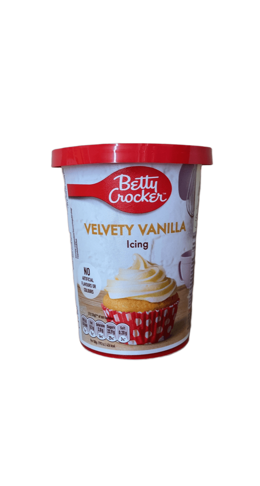 Betty Crocker flauelsmjúkur vanilluglassúr 400 g