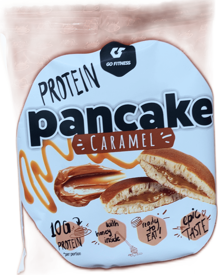 Go Fitness Próteinpönnukaka með karamellu 50 g