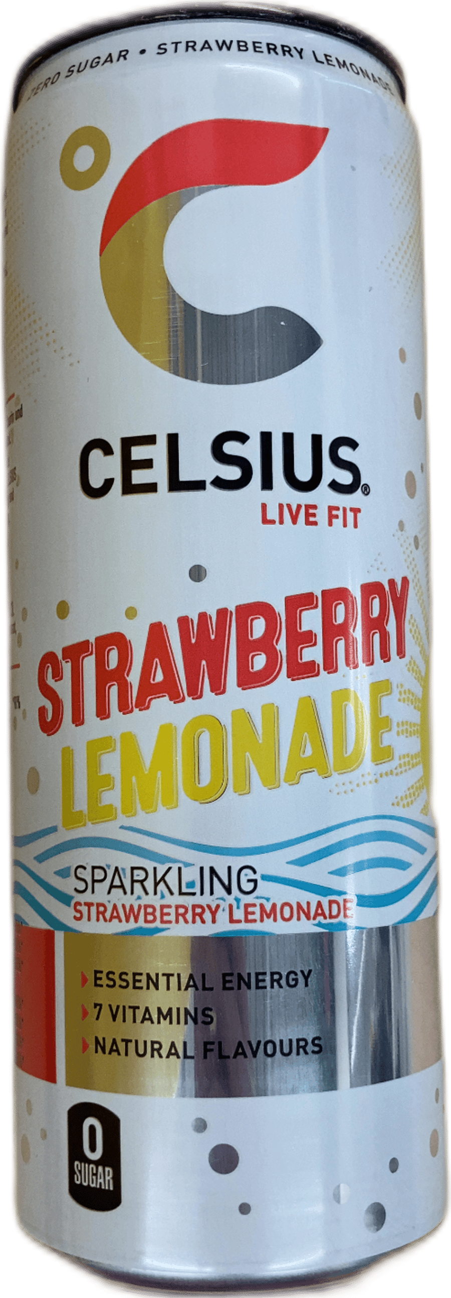 Celsius Live Fit jarðarberjalímonaði 355 ml