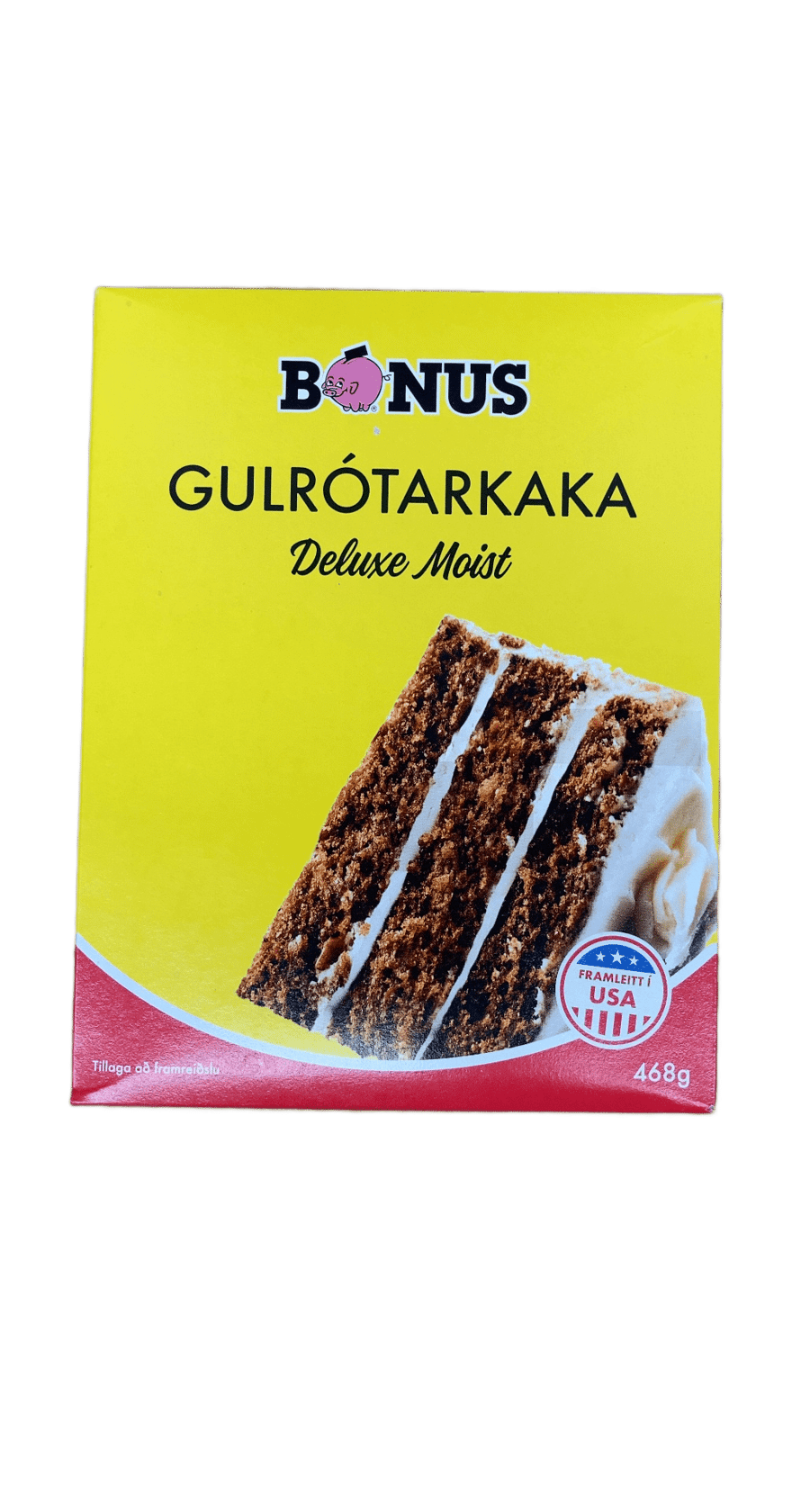 Bónus Gulrótarkaka Deluxe Moist 468 g