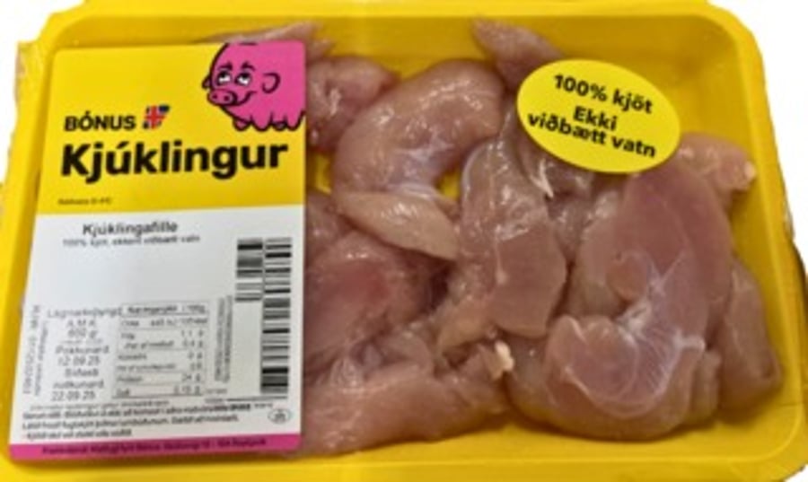 Bónus kjúklingafillet ferskt 600 g