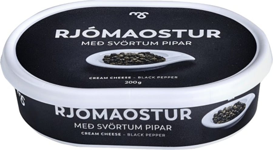 MS Rjómaostur með svörtum pipar 200 g
