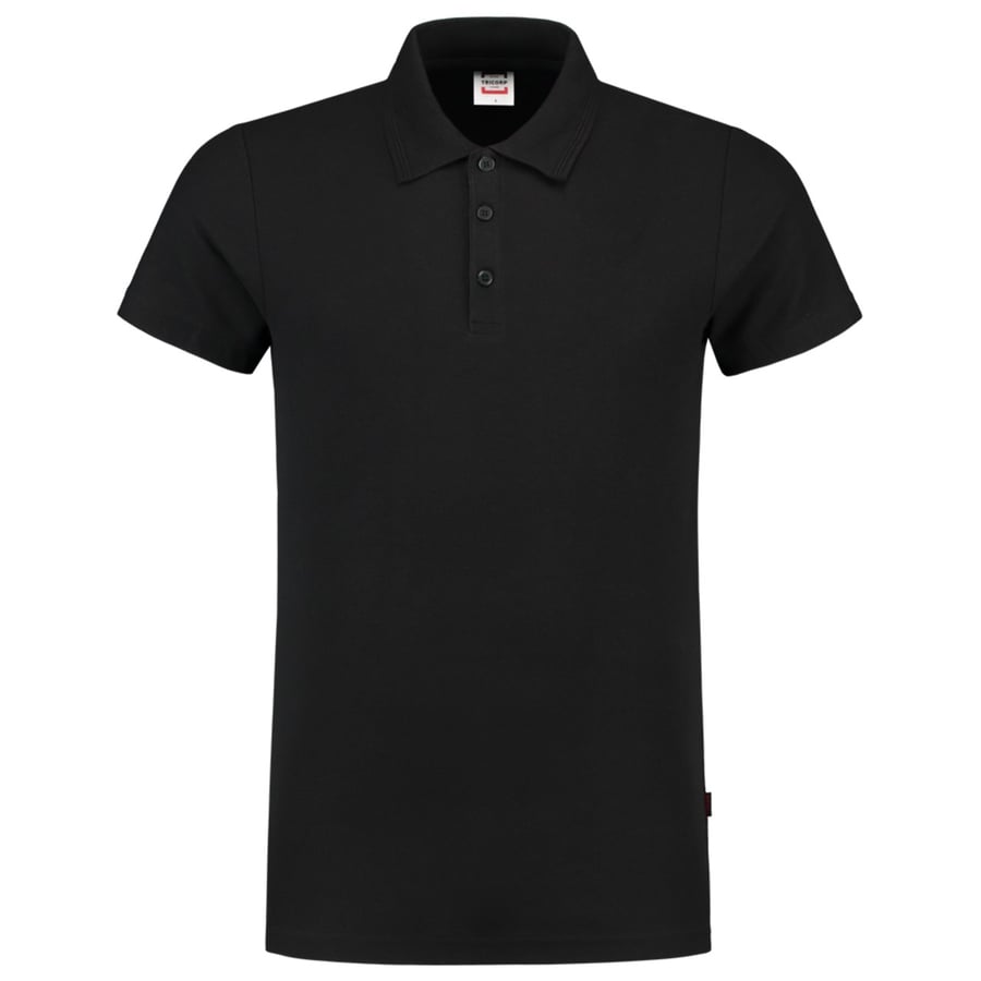 Tricorp Pólóbolur, bómullarblanda 180 g/m² svartur