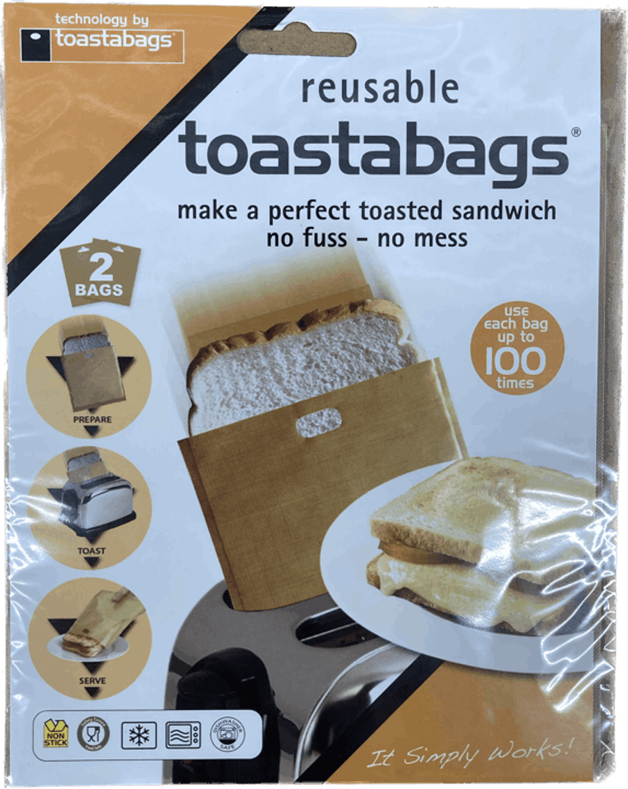 Steikarpokar brauðrist 2 stk