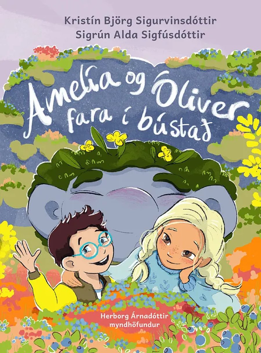 Amelía og Óliver fara í bústað