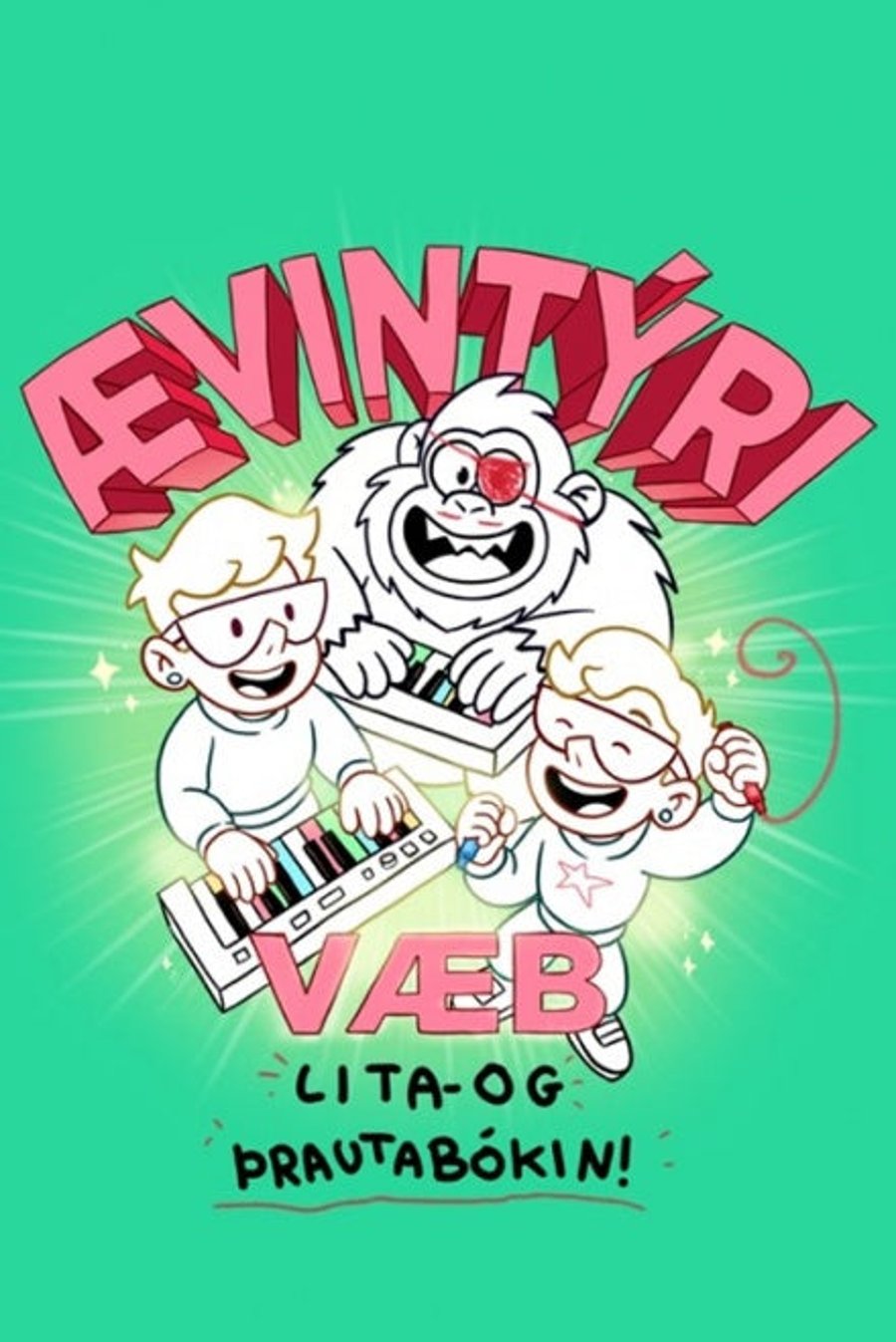 Ævintýri VÆB - lita- og þrautabókin