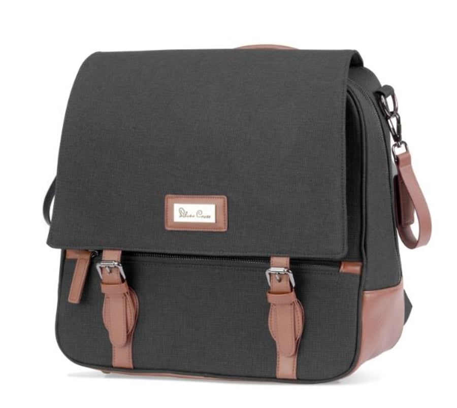 Silver Cross Wave taska Charcoal