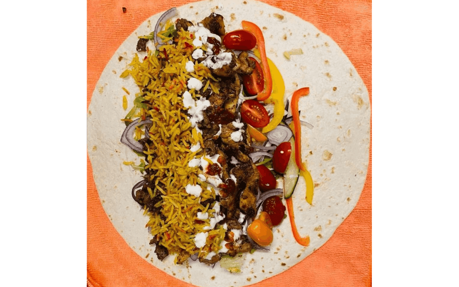 2. Shawarma vefja