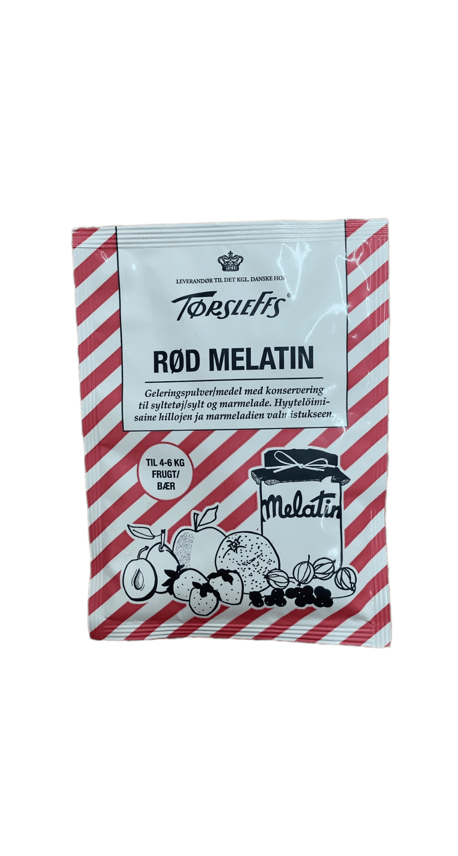 Tørsleffs Rautt Melatin hleypiduft 25 g