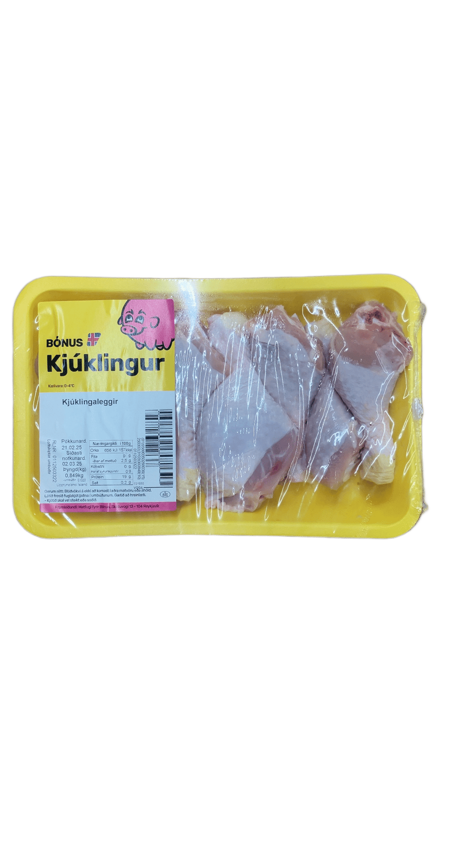 Bónus Kjúklingaleggir 849 g