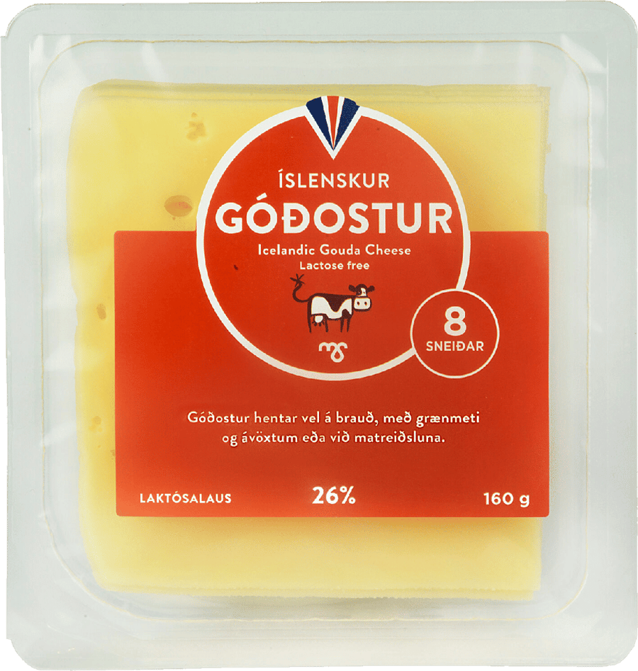 Góðostur 26% sneiðar 160 g