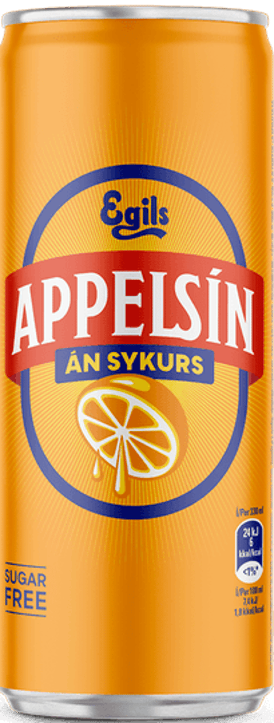 Appelsín án sykurs