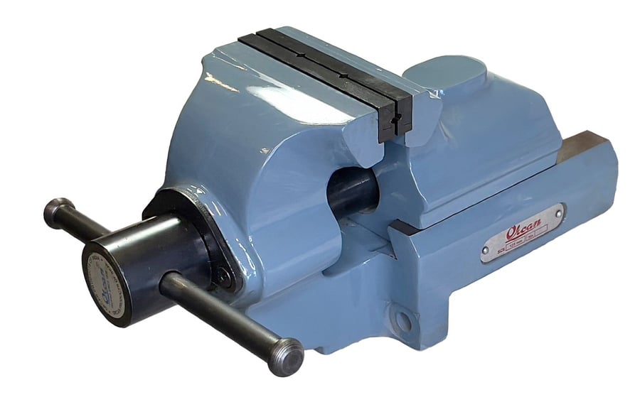 Skrúfstykki 125mm 5", afturkjálka