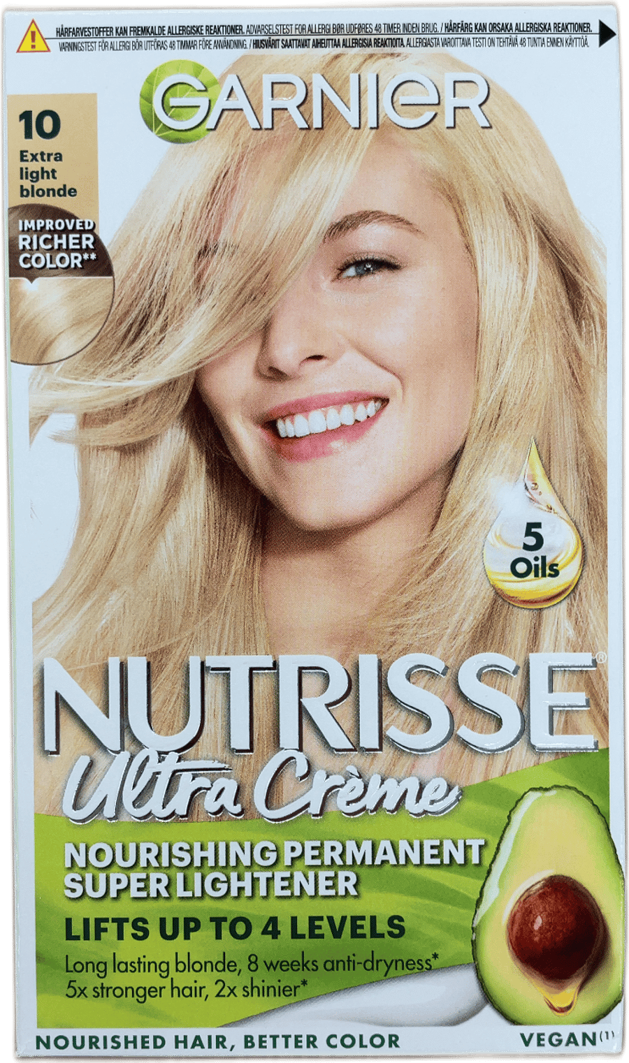 Garnier Nutrisse Ultra Creme A10 Extra ljós ljóskur