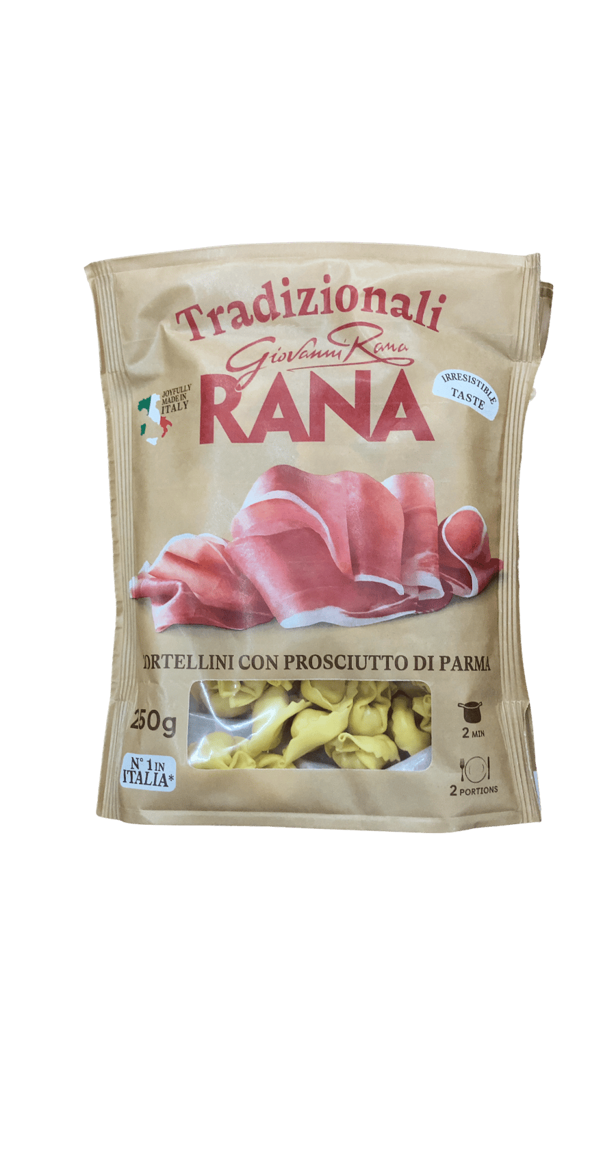 Giovanni Rana tortellini með Prosciutto di Parma 250 g