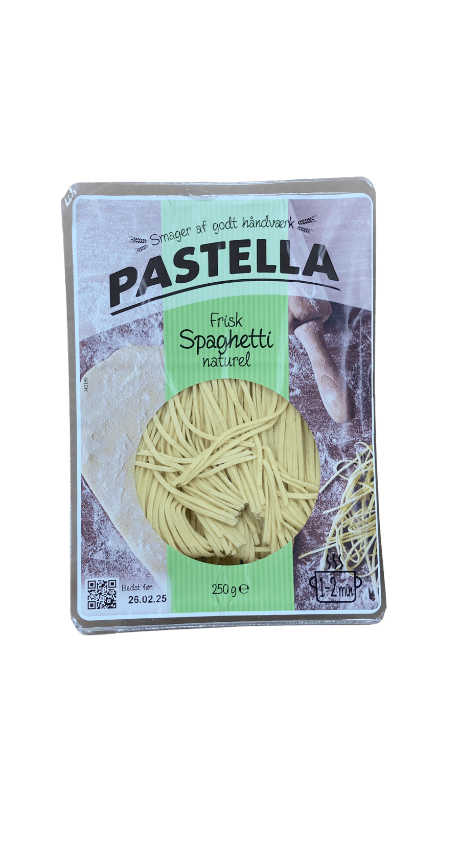 Pastella ferskt spaghetti naturel 250 g