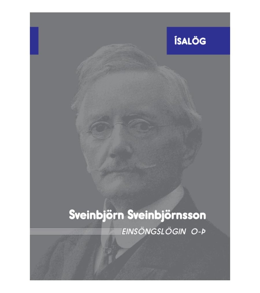 Sveinbjörn Sveinbjörnsson: Einsöngslögin O-Þ