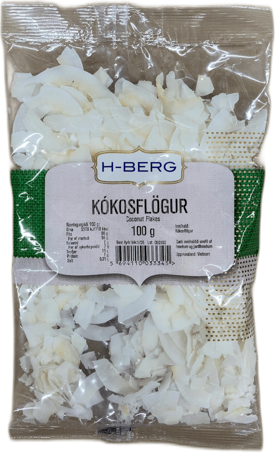 H-Berg Kókosflögur