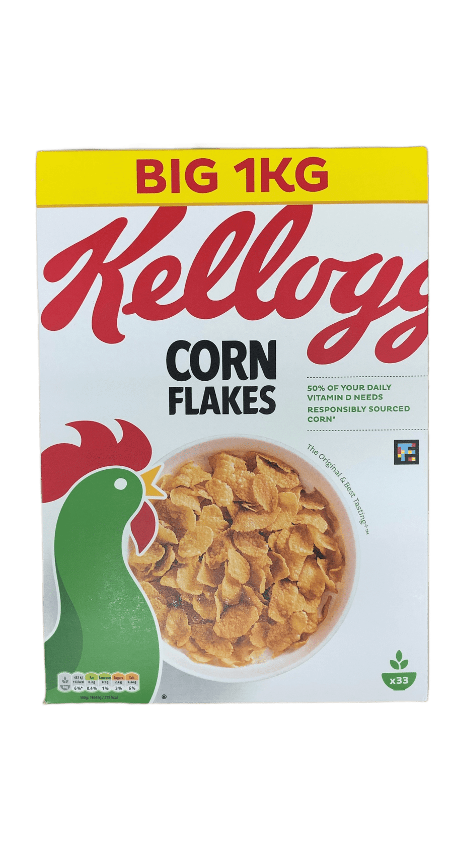 Kellogg's maísflögur 1000 g