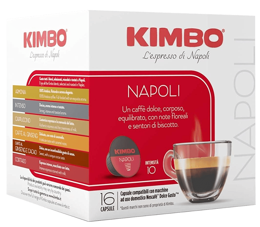 Kimbo Dolce Gusto Napoli kaffi