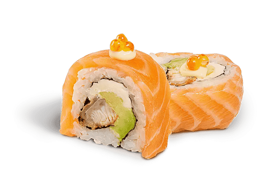 Unagi & rjómaostur deluxe