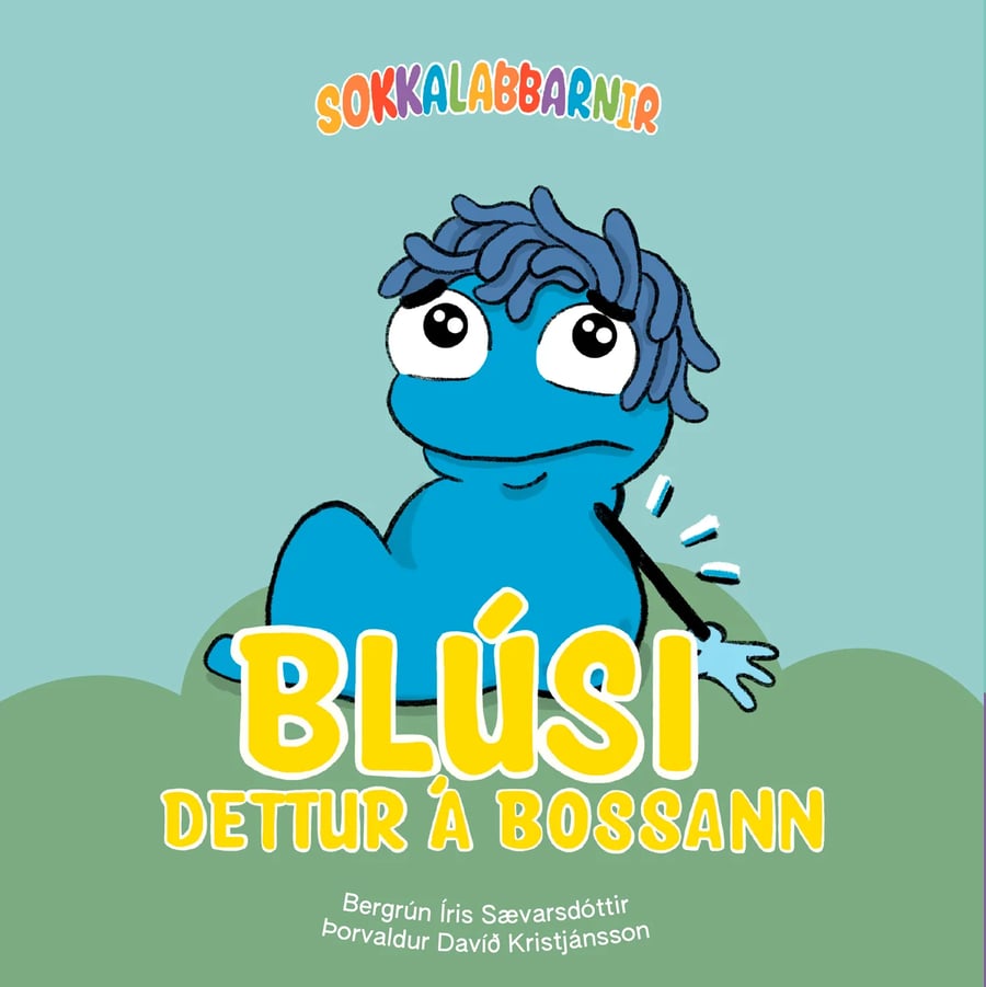 Blúsi dettur á bossann – Sokkalabbarnir