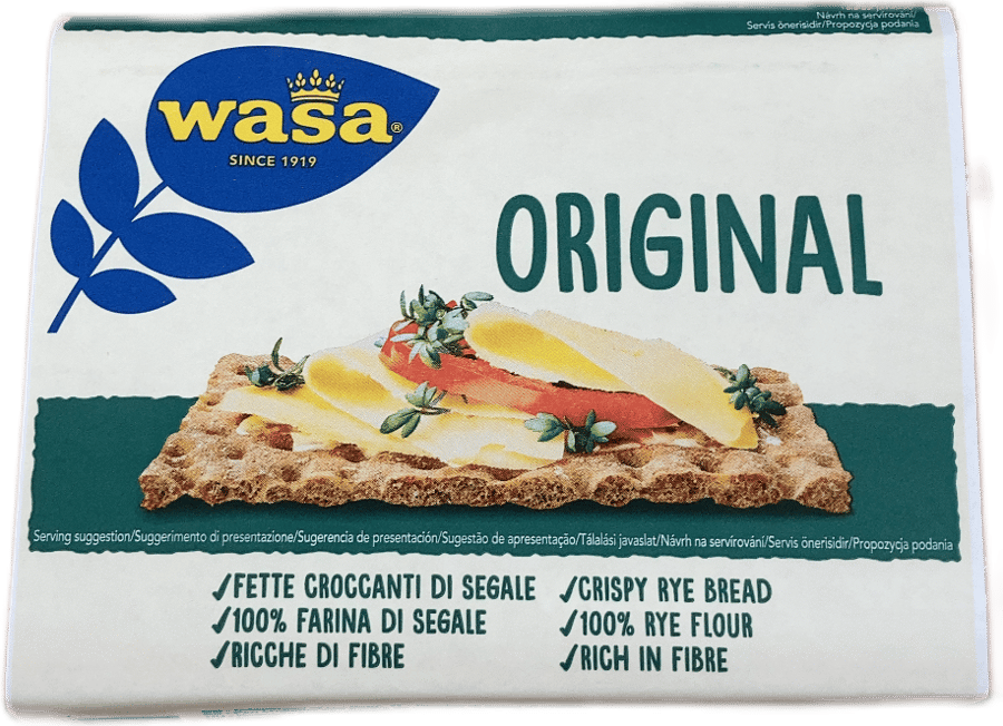 Wasa Original stökkt rúgbrauð 285 g