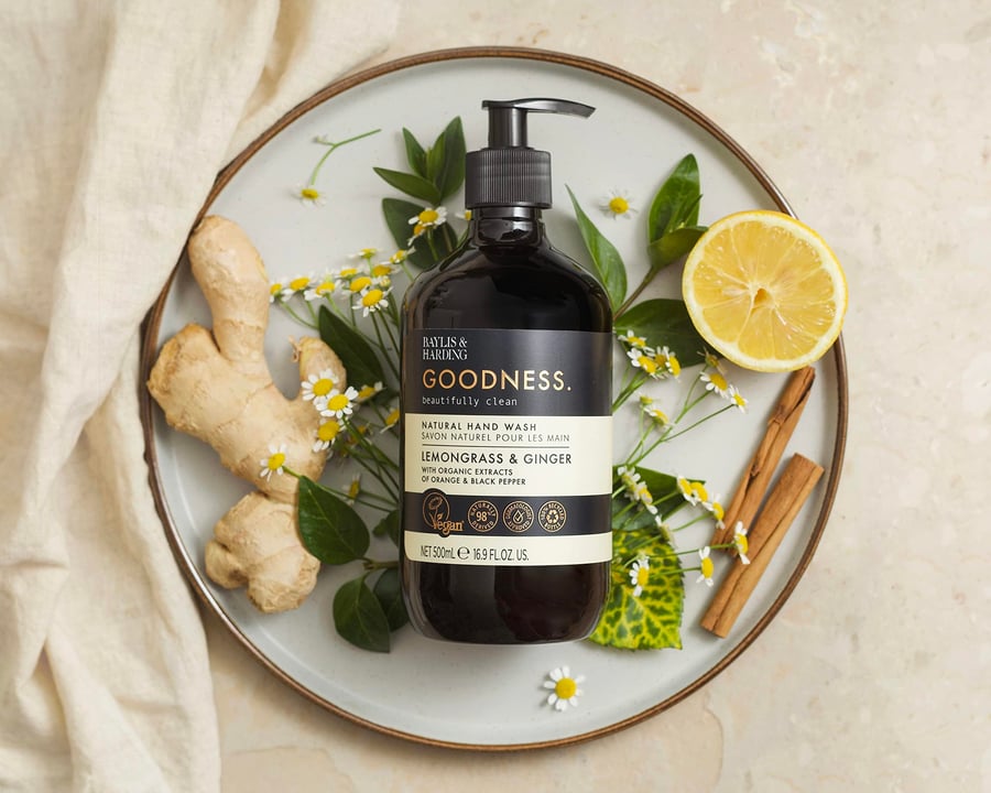 Baylis & Harding Goodness Lemongrass & Ginger Handsápa 500 ml