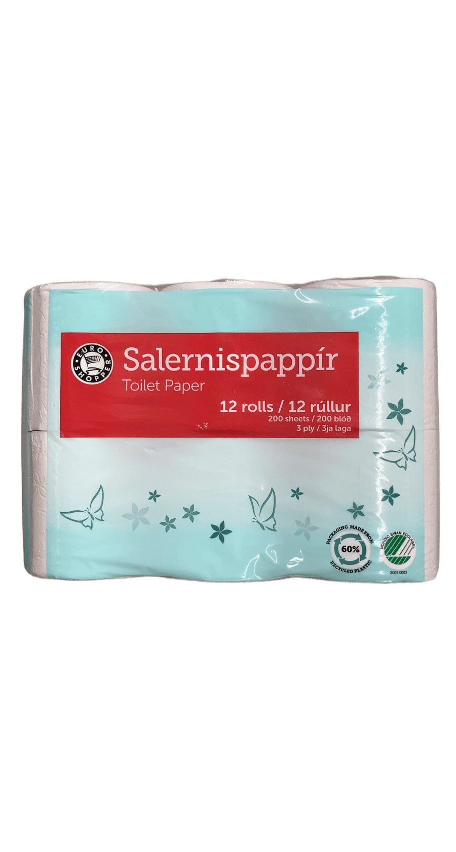 Shopp Salernispappír 3ja laga 12 stk