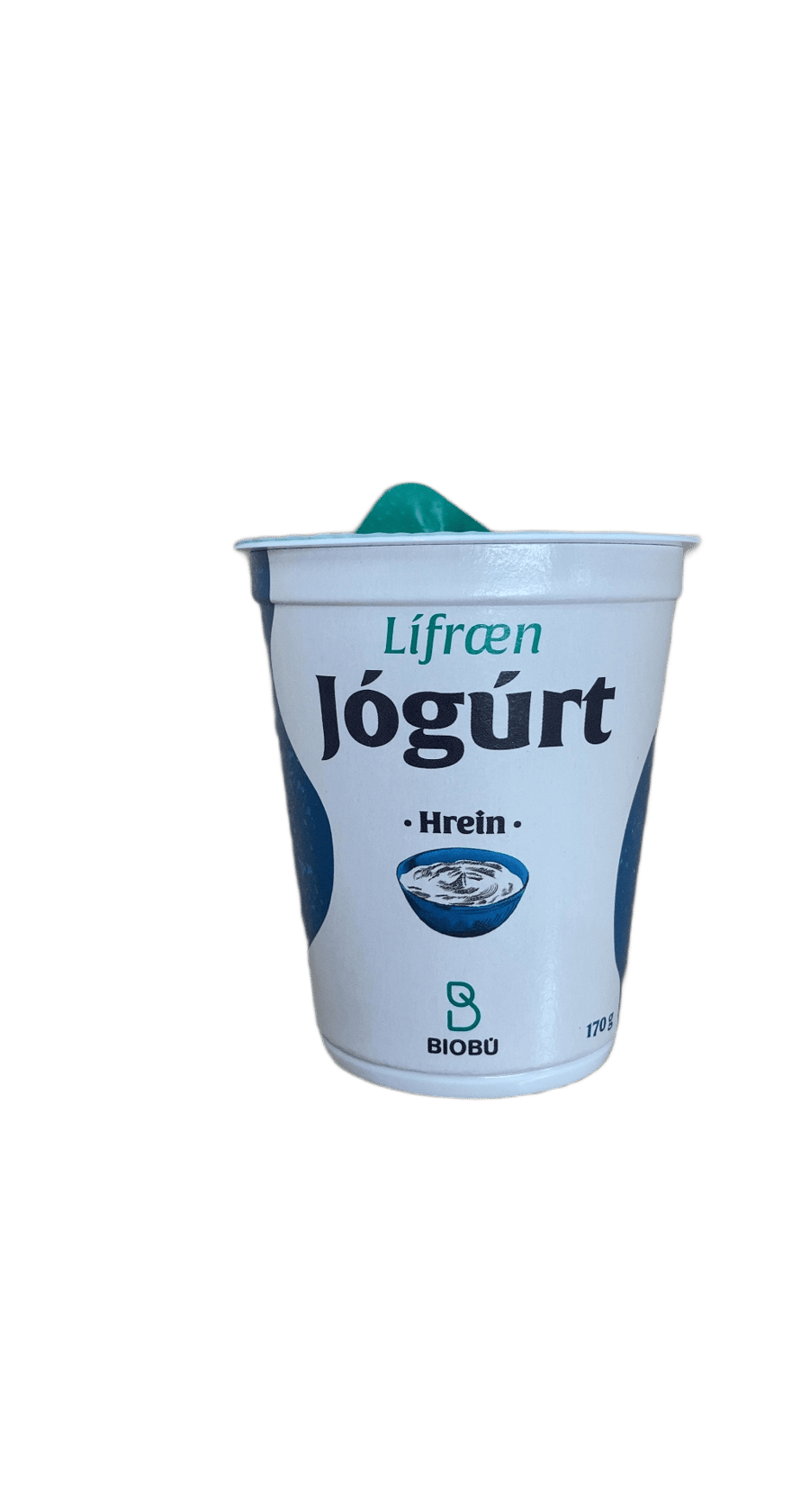 Biobú Lífræn Jógúrt Hrein 170 g