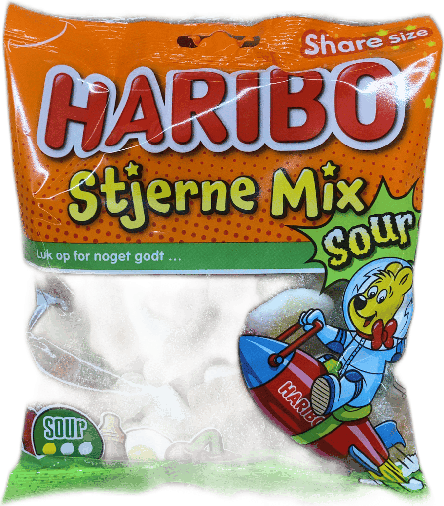 Haribo Stjörnumix súrt 270 g