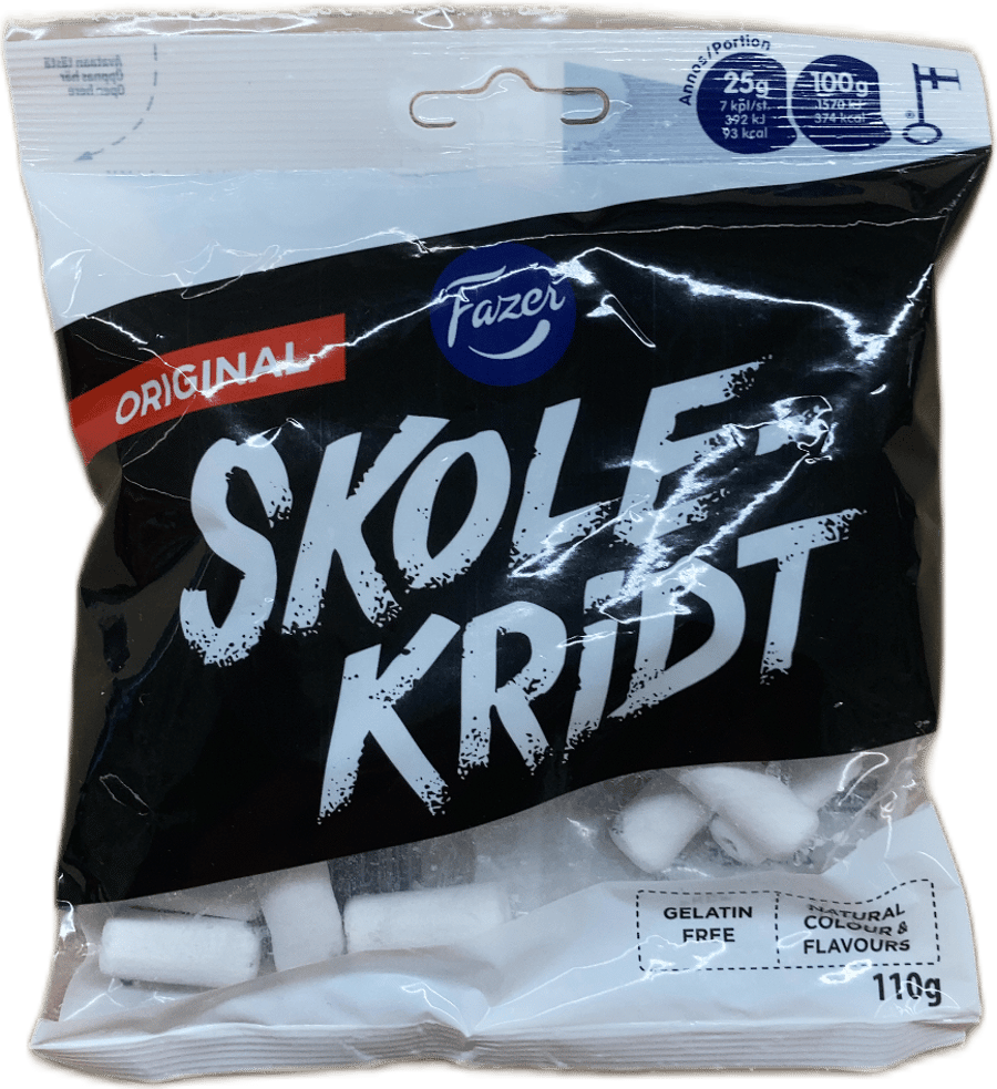 Fazer Original Skólakrít 110 g