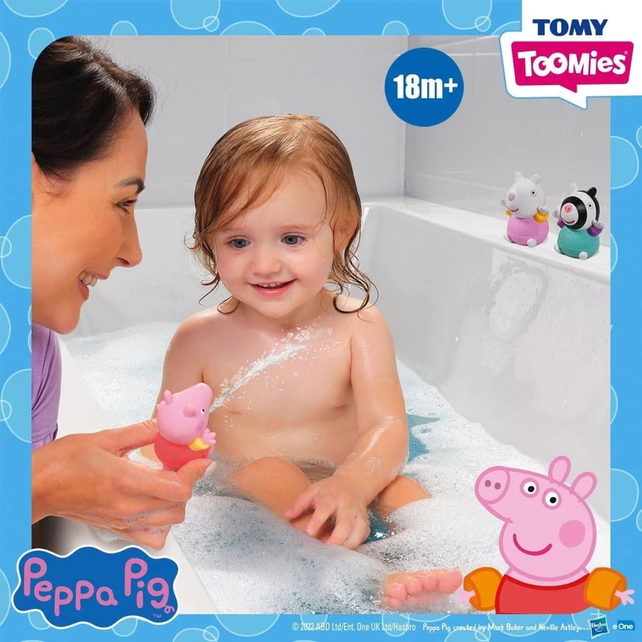 Tomy baðdót Peppa pig vinir