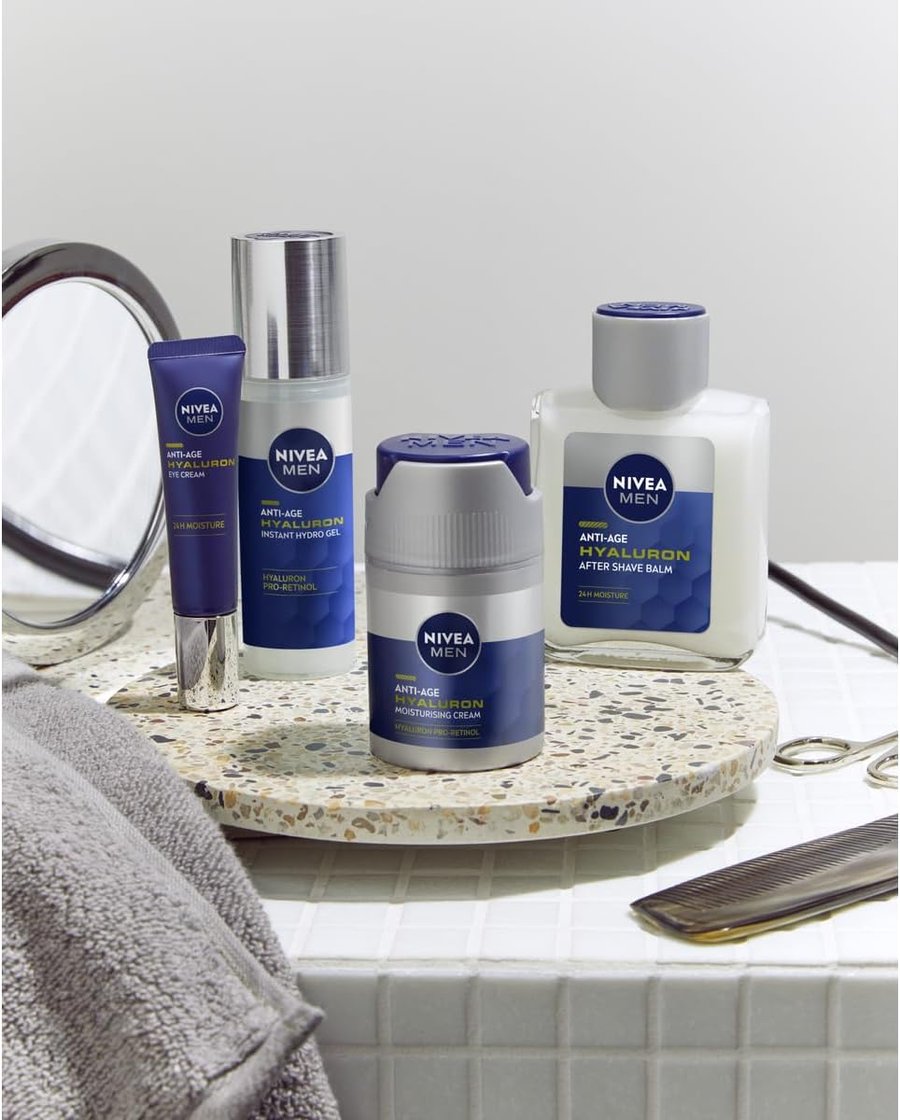Nivia Men Anti-Age Hyaluron Augn Krem 15 ml