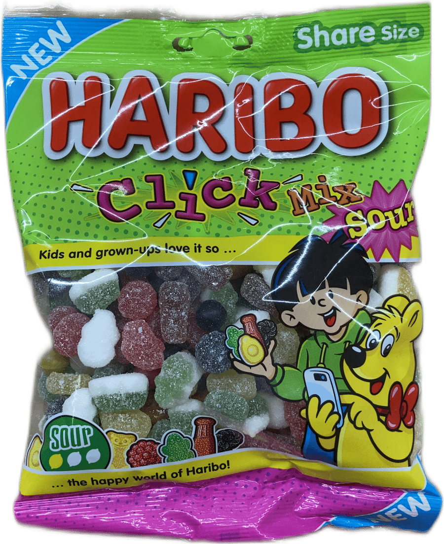 Haribo Click Mix Sour 250 g