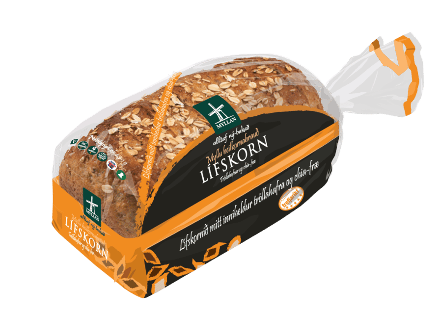 Myllan Lífskorn tröllahafrar og chia 450 g
