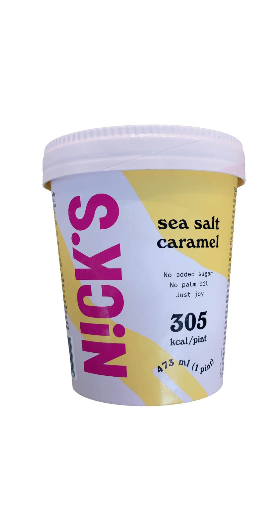 Nick's sjávarsalt- og karamelluís 473 ml