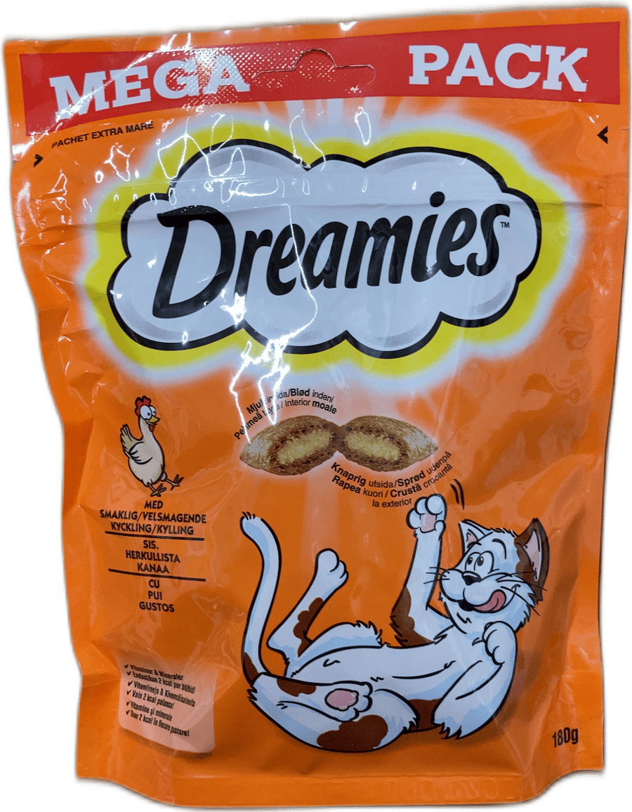 Dreamies Mega Pack Kjúklingur 180 g