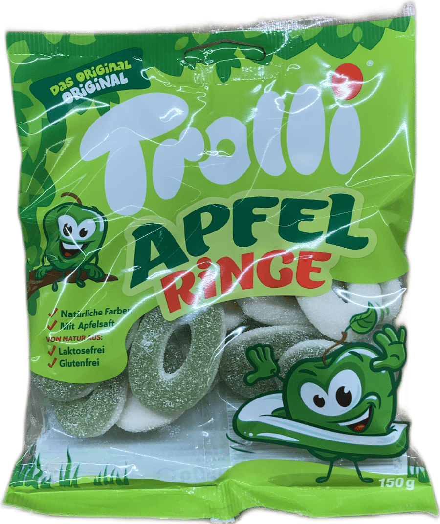 Trolli eplahringir 150 g