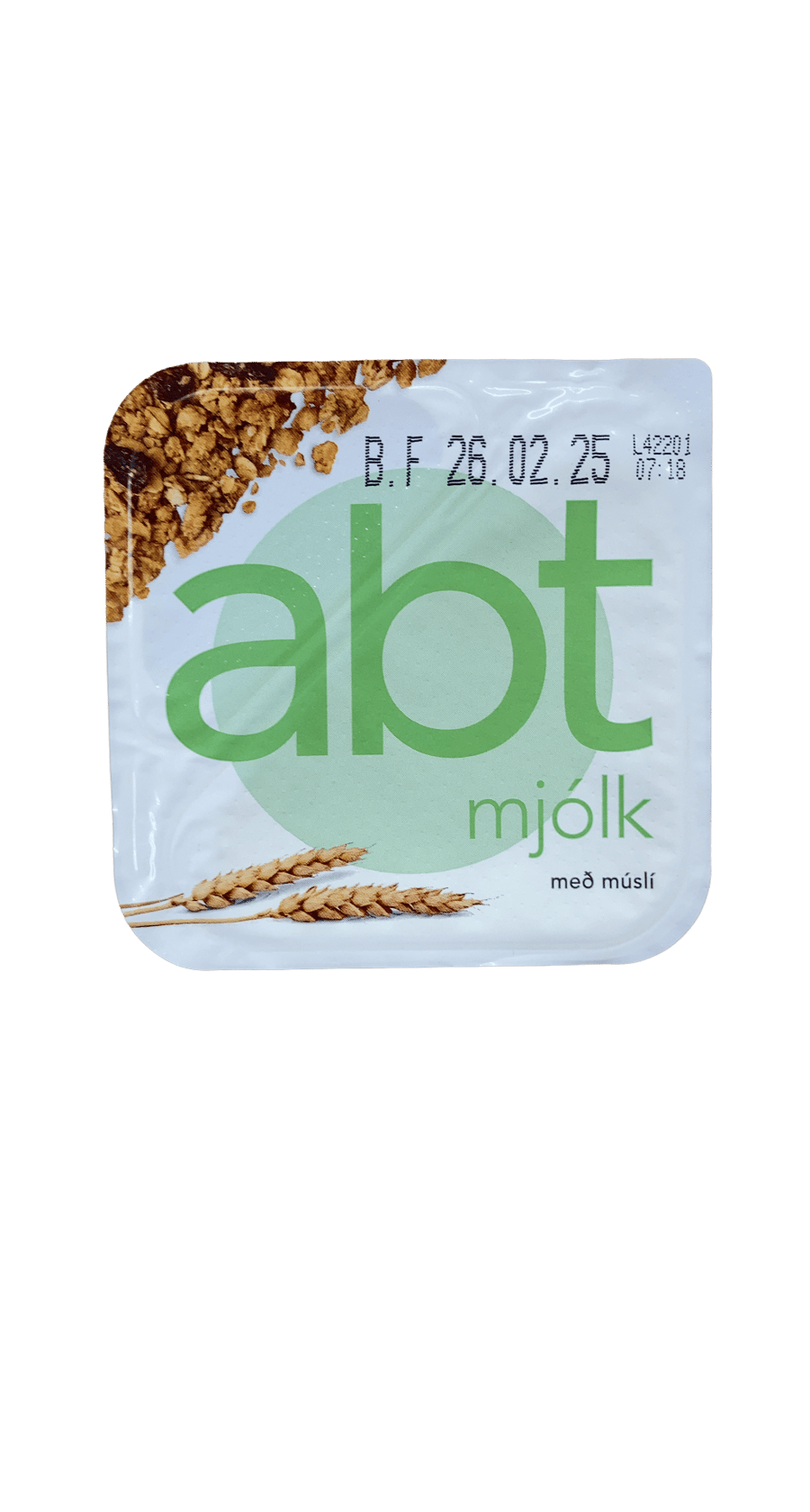 MS Abt-mjólk með múslí 168 g