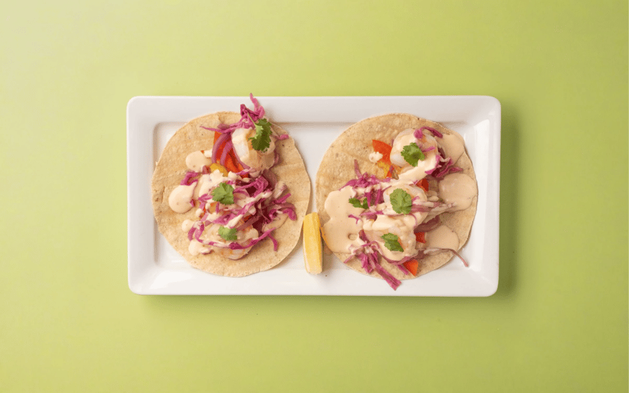 Kjúklingur/rækjur/fisk tacos