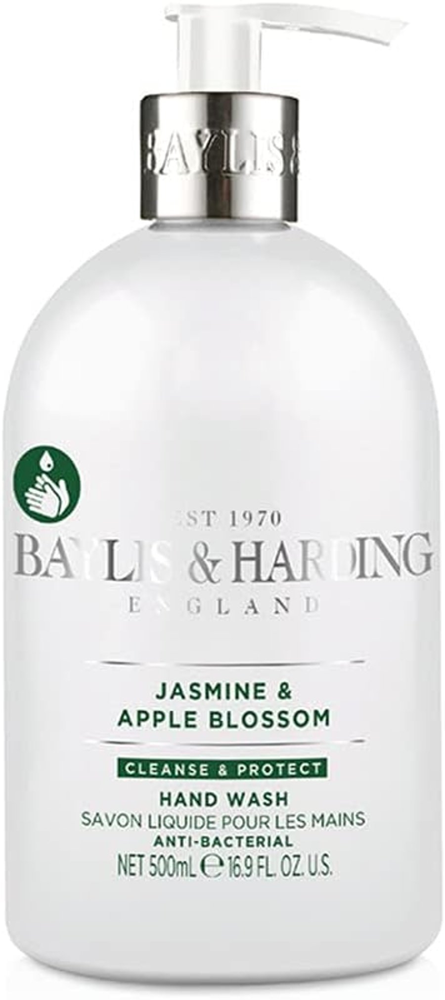 Baylis & Harding Jasmine and Apple Blossom Anti-Bacterial Hand Sápa, 500 ml